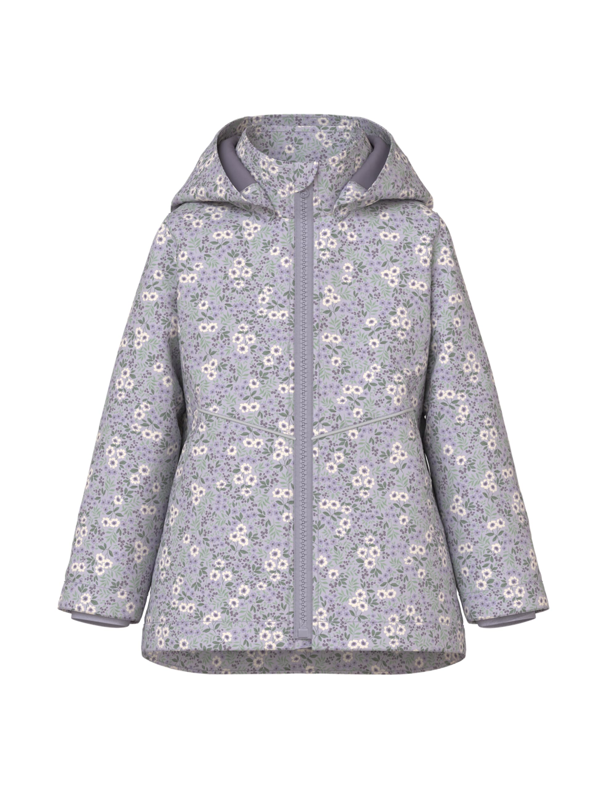 Dziewczęca Nmfmaxi Li Jacket Aop, Misty Lilac, numeric_98, Misty Lilac, numeric_98
