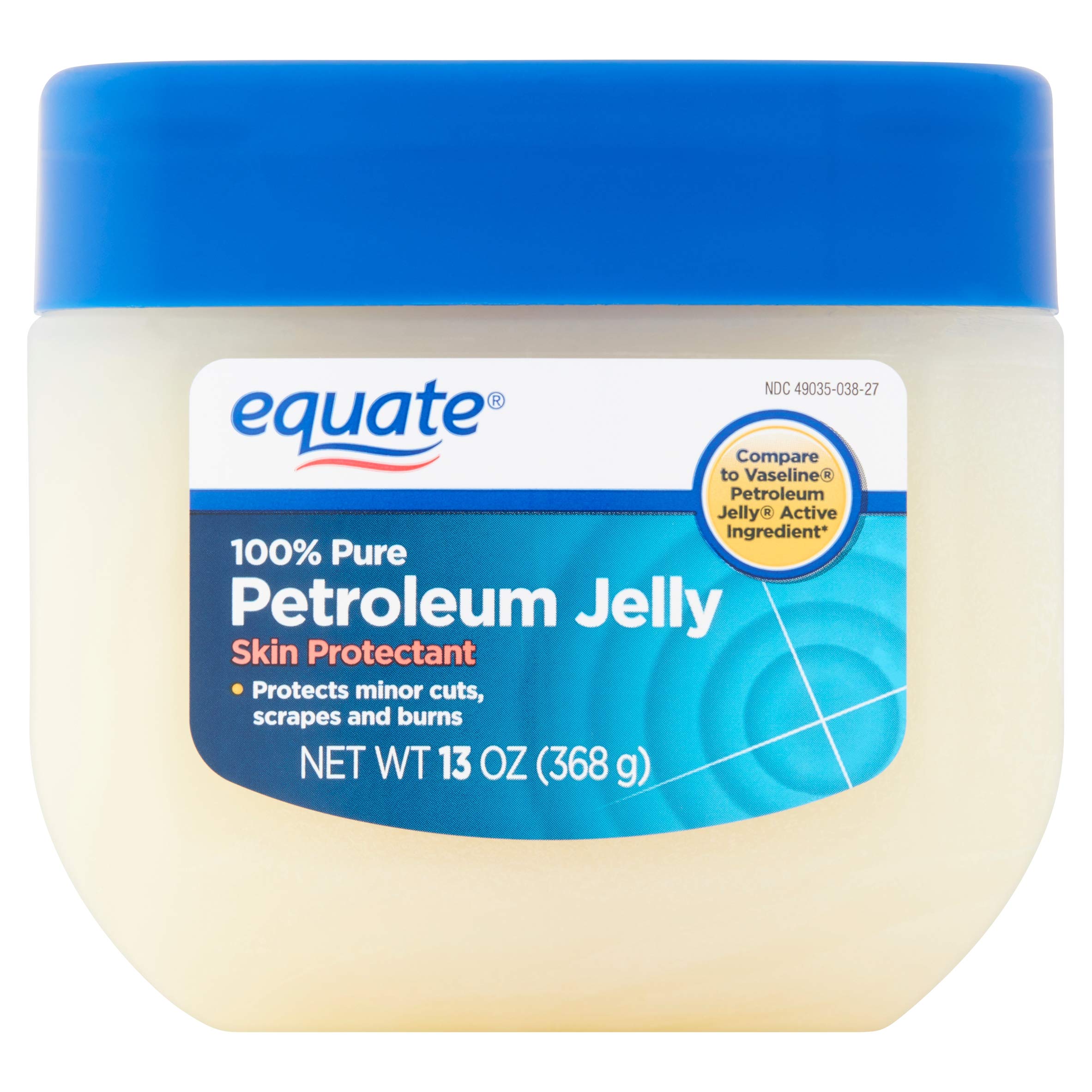Equate Petroleum Jelly Equate Skin Protectant Petroleum Jelly 13, 8pk