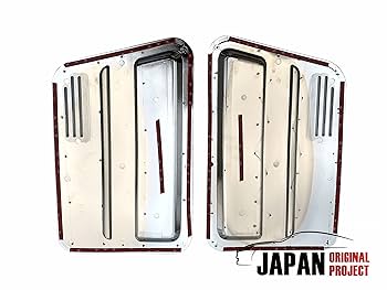 UD クオン 寝台 メッキ ガーニッシュ 寝台窓 寝台パネル カバー 左右セット Amazon | UD 07 クオン 17 パーフェクトクオン 寝台メッキ