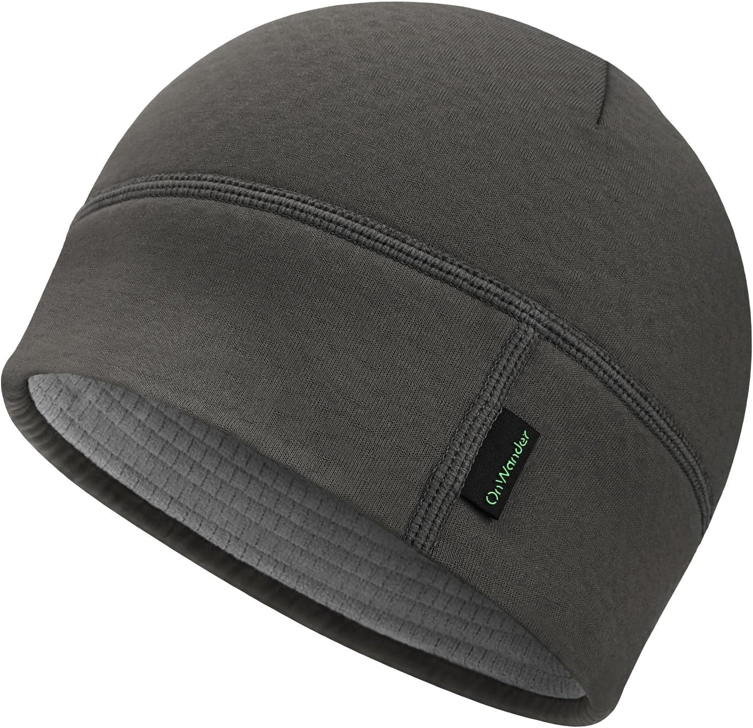 Winter Sports Beanie for Men Women - Uni-Directional Sweat Transport Thermal Skull Cap for Running Cycling Commuting