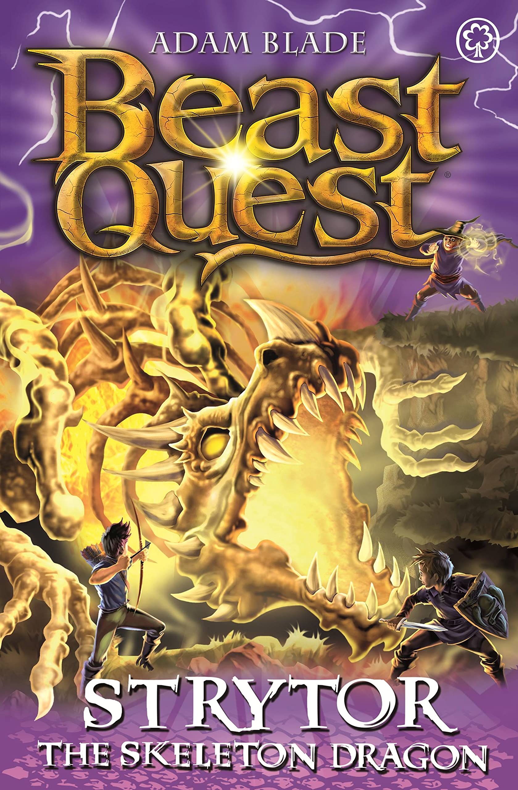 Beast Quest: 102: Strytor the Skeleton Dragon by Adam Blade (Paperback Book)