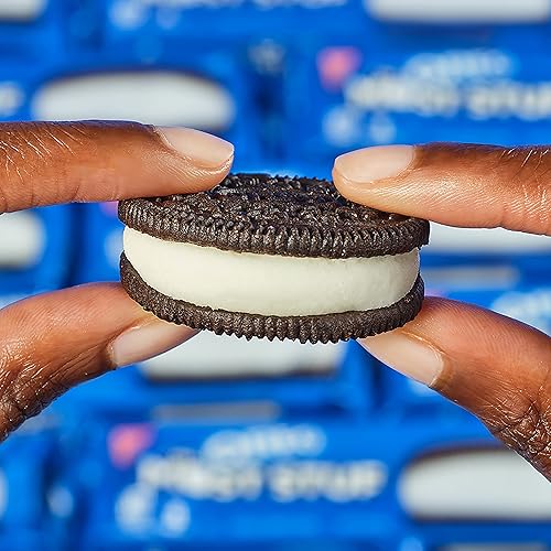 Miniatura 191 de OREO Galletas de sándwich de chocolate con crema sabor a chips de Java tamaño familiar, 17 onzas
