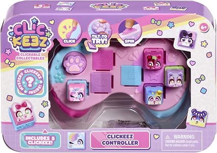 Amazon.com: Clickeez Controller | Collectible Character Keyboard Keys ...