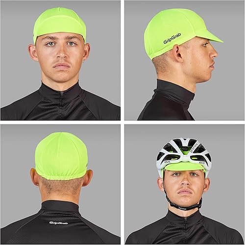 Miniatura 4 de GripGrab Gorra ligera de ciclismo de verano con protección UV debajo del casco visera sombrero de malla fina transpirable SPF bicicleta Headwear