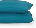 Home Beyond & HB design - 2-Pack Premium Pillowcase Set (King Size, 20x40-Inch, Blue) - Super Soft Microfiber Bed Pillow Covers with Envelop Closure - Wrinkle and Fade Resistant Pillow Cases