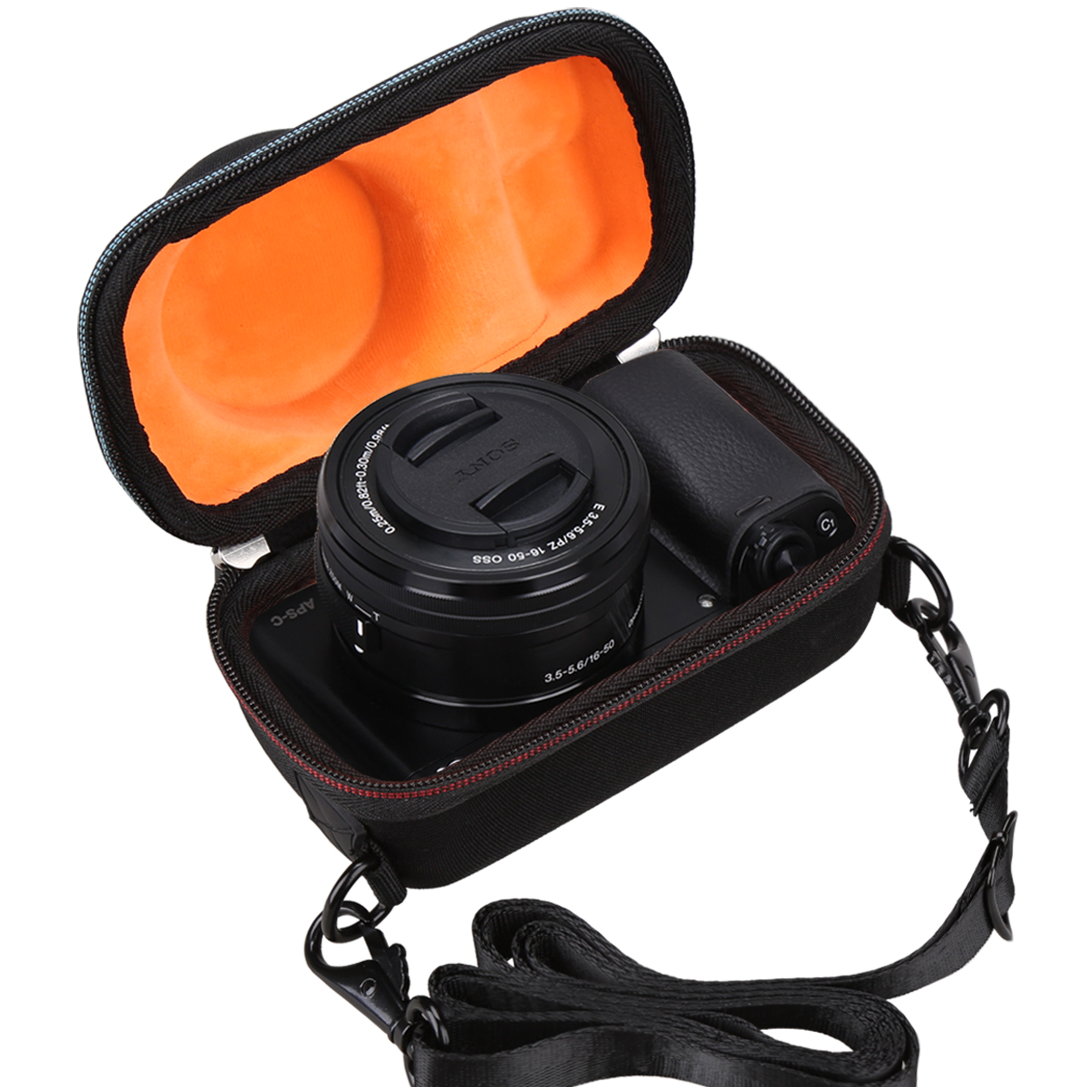 SONY α6000 ケース付 Amazon.com : Mchoi Hard EVA Travel Case for Sony Alpha a6000/a6400