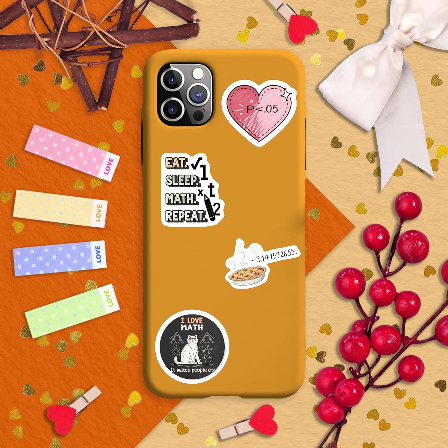 100Pcs Math Stickers for Laptops & Water Bottle - Funny Math Gifts, Party Supplies & Decorations - Nerd Stickers — Gift for Women & Men - Image 8