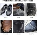 VESPA Leather Repair Cream Liquid Shoe Polish, Natural Cream Leather Shoe Polish, Protects Leather from Scuffs and Scratches, gallery image