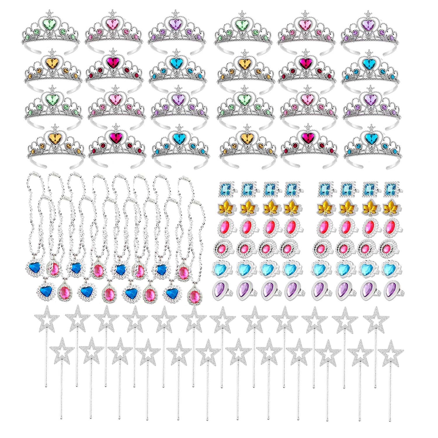 S & E TEACHER'S EDITION 120 Pcs Princess Dress Up Set - dress up accessories | Mubboo