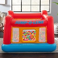 Vista 8 de Castillo inflable "Jump-o-lene" de Intex, 68 x 68 x 44 pulgadas, para las edades de 3 a 6