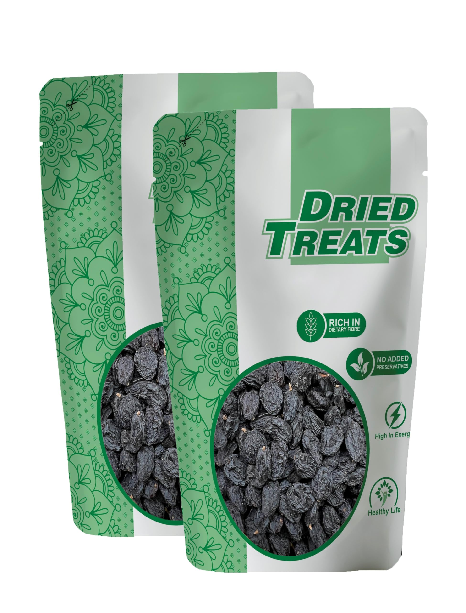 Dried Treats Dried Fruits Nuts And Seeds (Black Raisins/Kail Kishmish, 400Gram (2X200Gram)) (B0CN1CV8XR) Amazon Price History, Amazon Price Tracker
