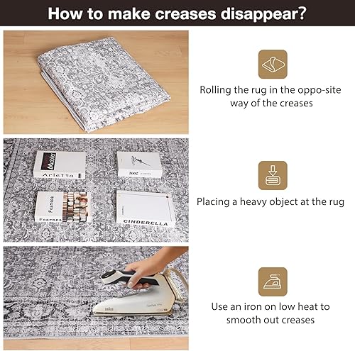 Miniatura 18 de Tapete de 36 x 48 pulgadas para silla de oficina, tapete transparente para silla de escritorio para alfombra de pelo medio/bajo, tapetes resistentes