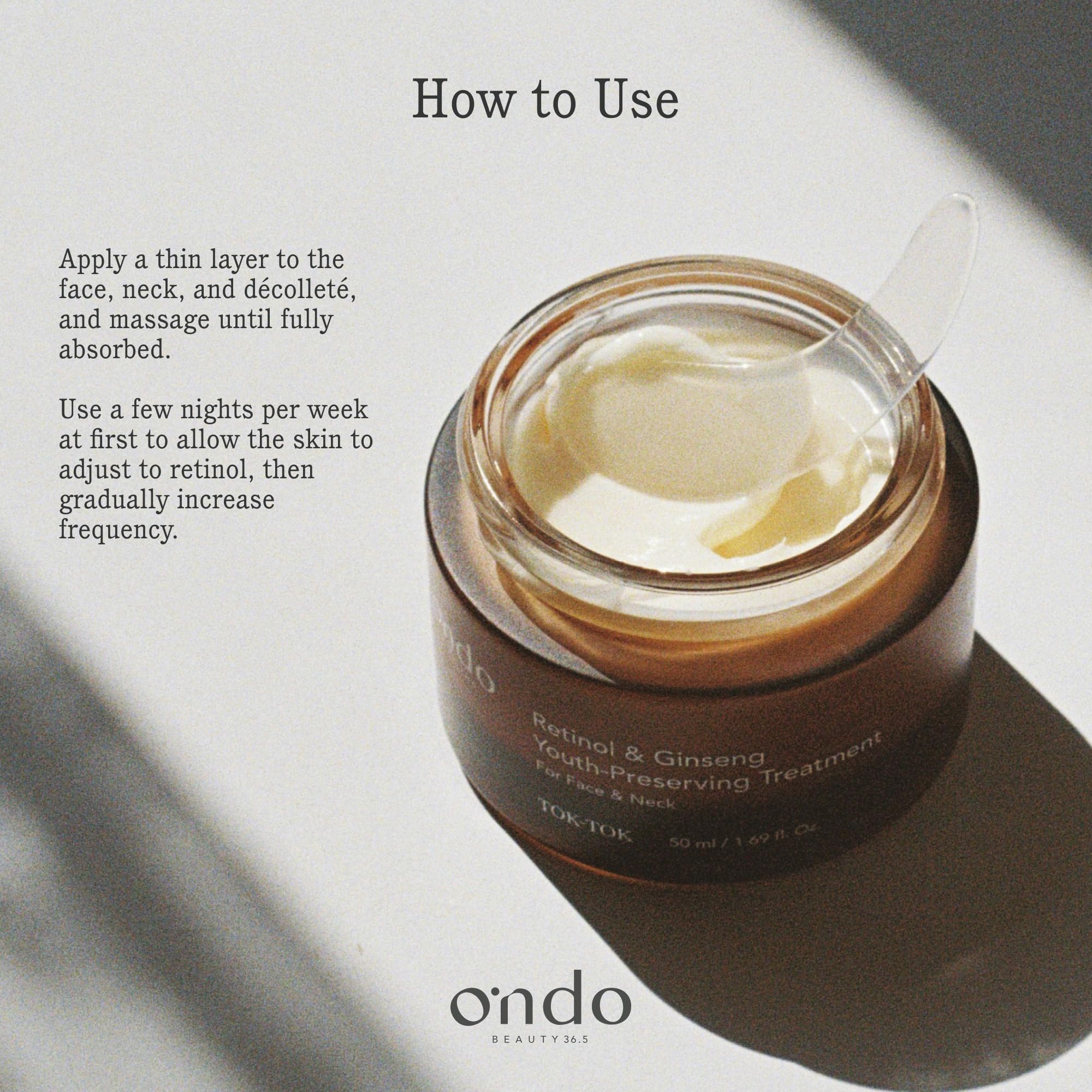 Retinol & GINSENG YOUTH PRESERVING TREATMENT