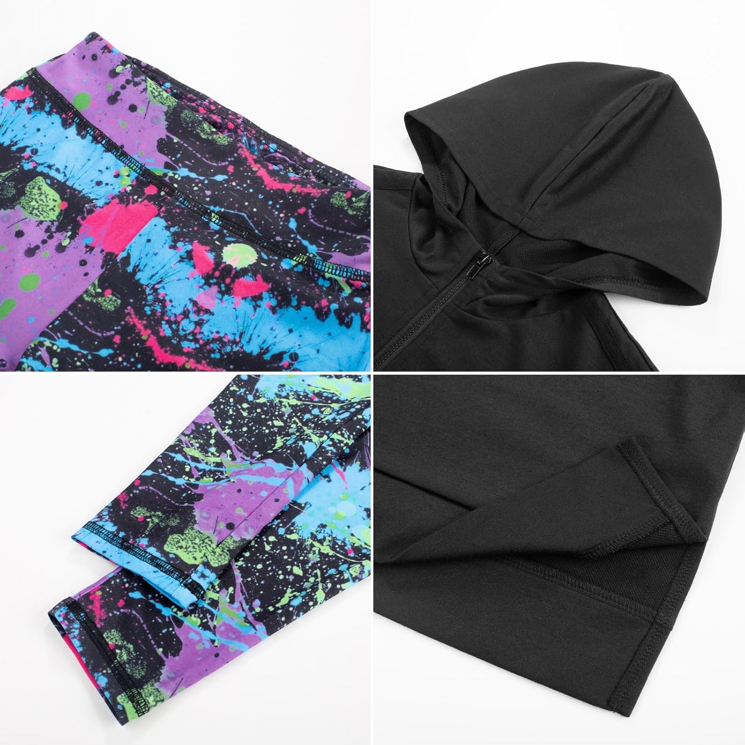 GRACE KARIN Girls Hoodie + Leggings Set Teen Long Sleeve Fashion Sweatshirts Sweatpant Fall Outfit Winter Clothing 6-14 - Image 2