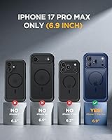 Vista 932 de Miracase Funda magnética para iPhone 14 de 6.1 pulgadas, protector de pantalla de vidrio templado integrado + protector de lente, compatible