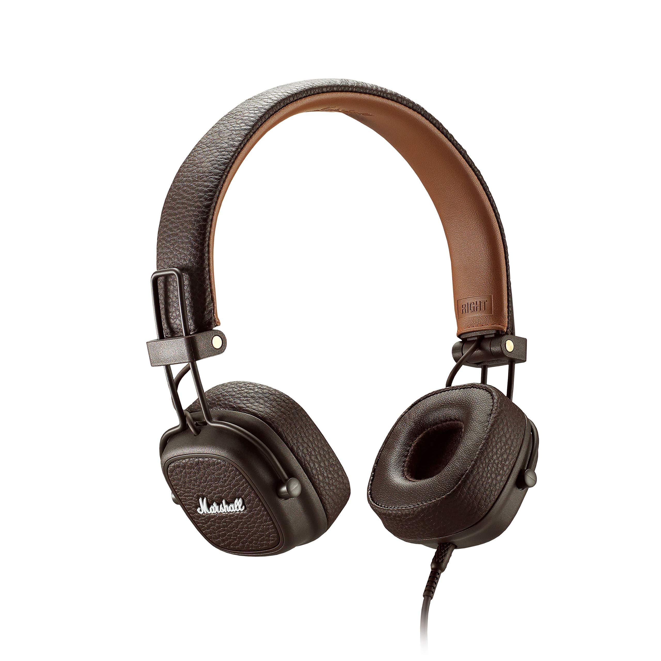 Marshall Major III Wired On-Ear Headphone, Brown - New, 6.3