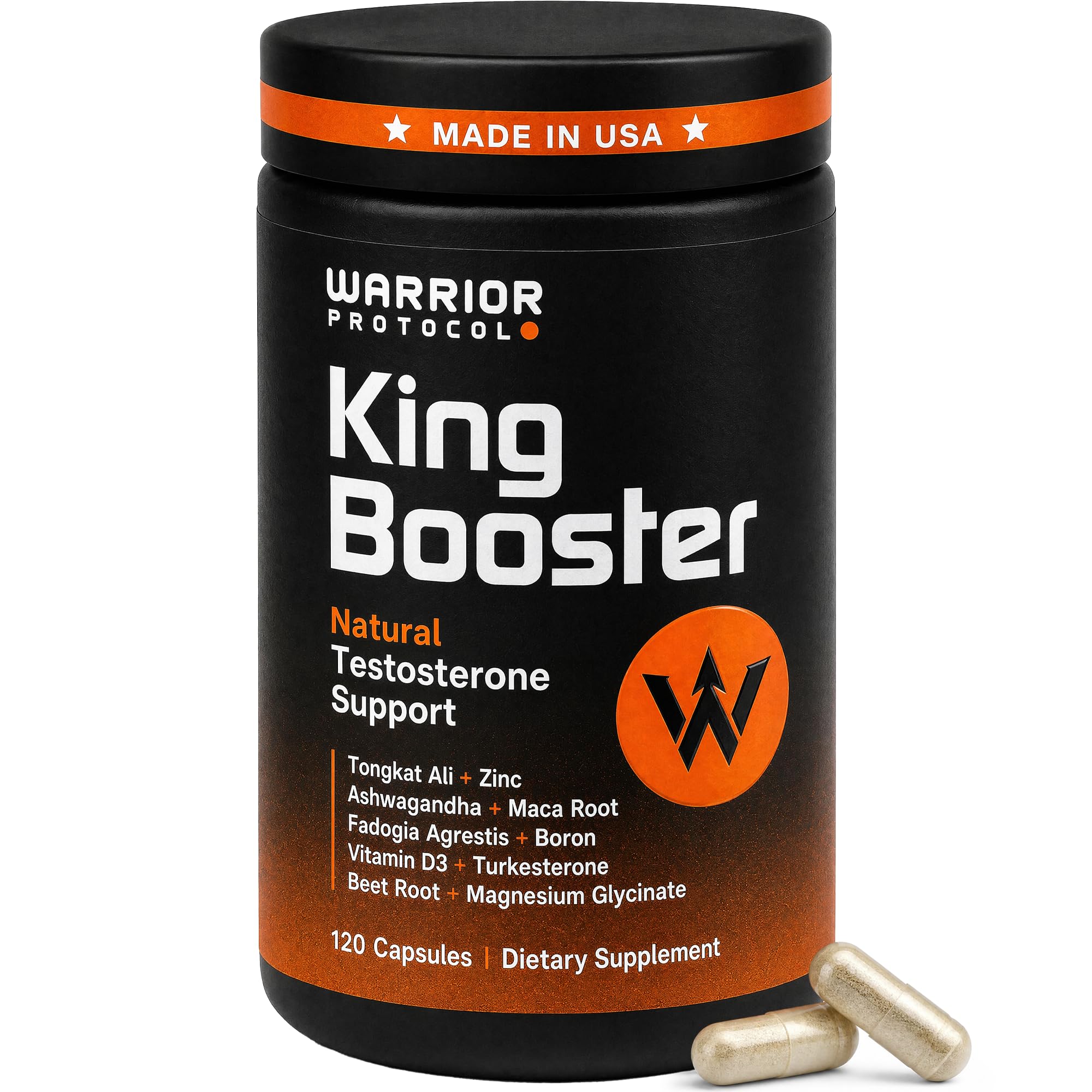 Amazon.com: WARRIOR PROTOCOL King Booster Natural Testosterone