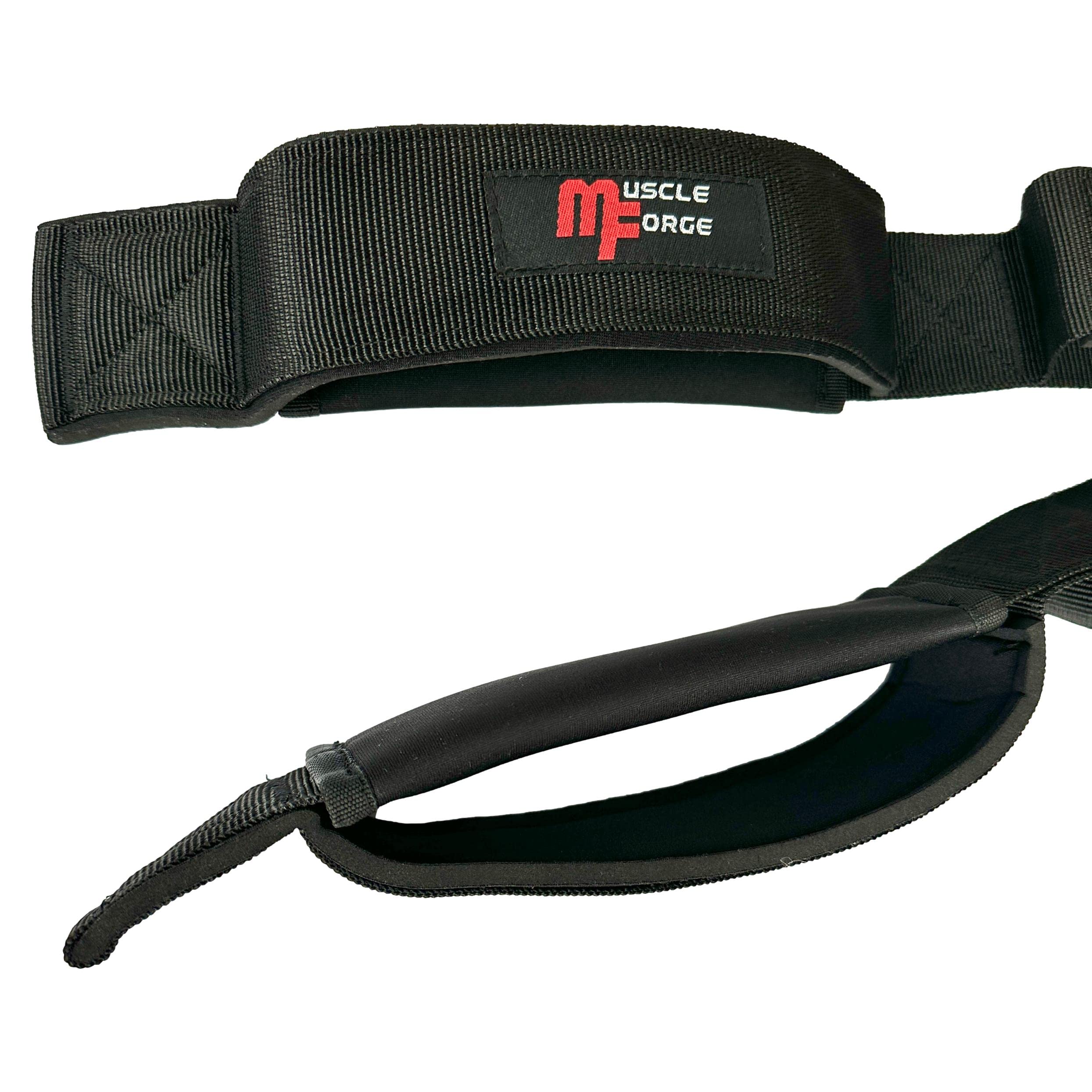MuscleForge® Corde à Triceps 120 cm de Long pour Poulie, Corde de Traction Robuste en Nylon pour Machine à Câble, Poulie de Gymnastique pour Musculation, Exercices de Triceps, Bizeps et épaules