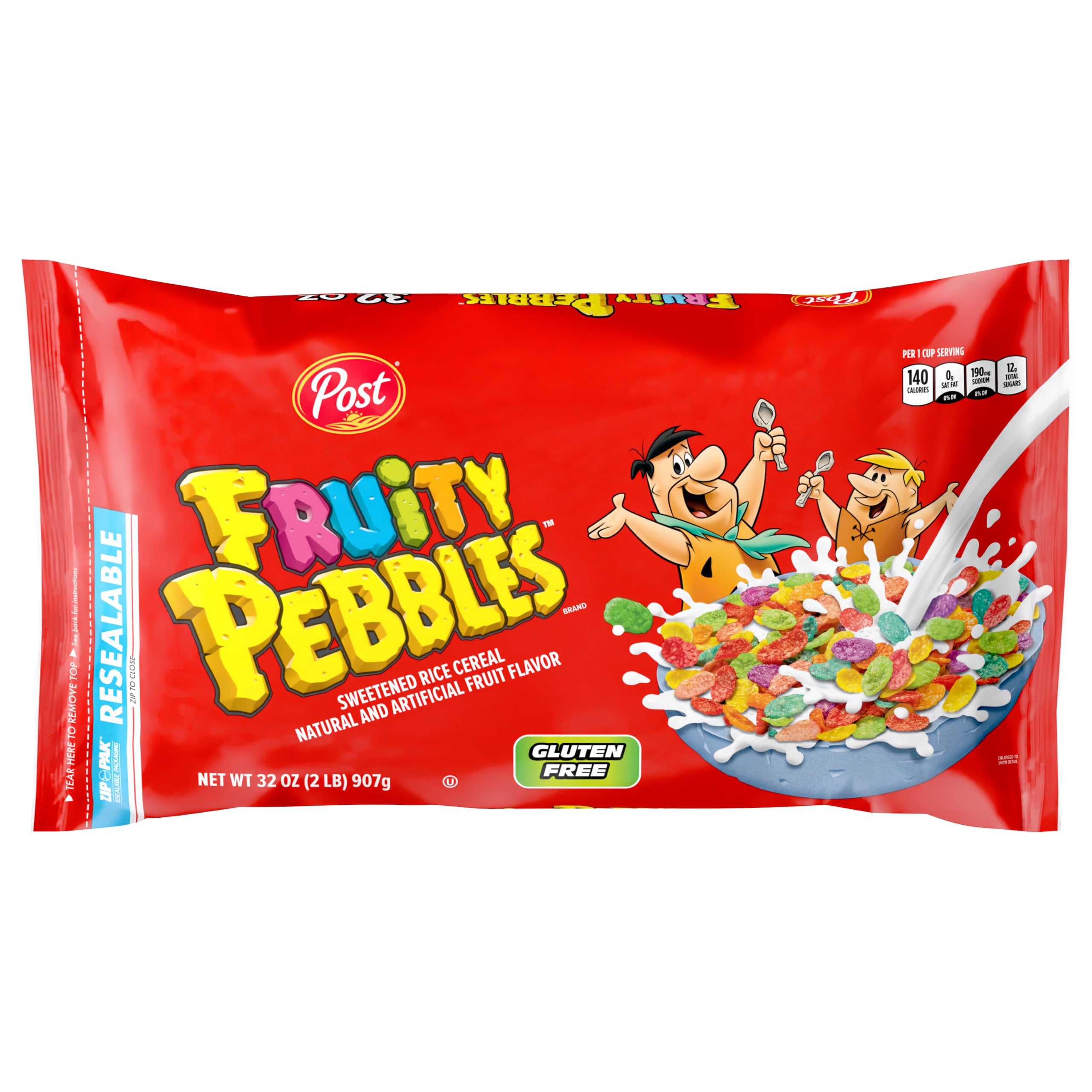 Fruity PEBBLES Céréales, sac de 907,2 g