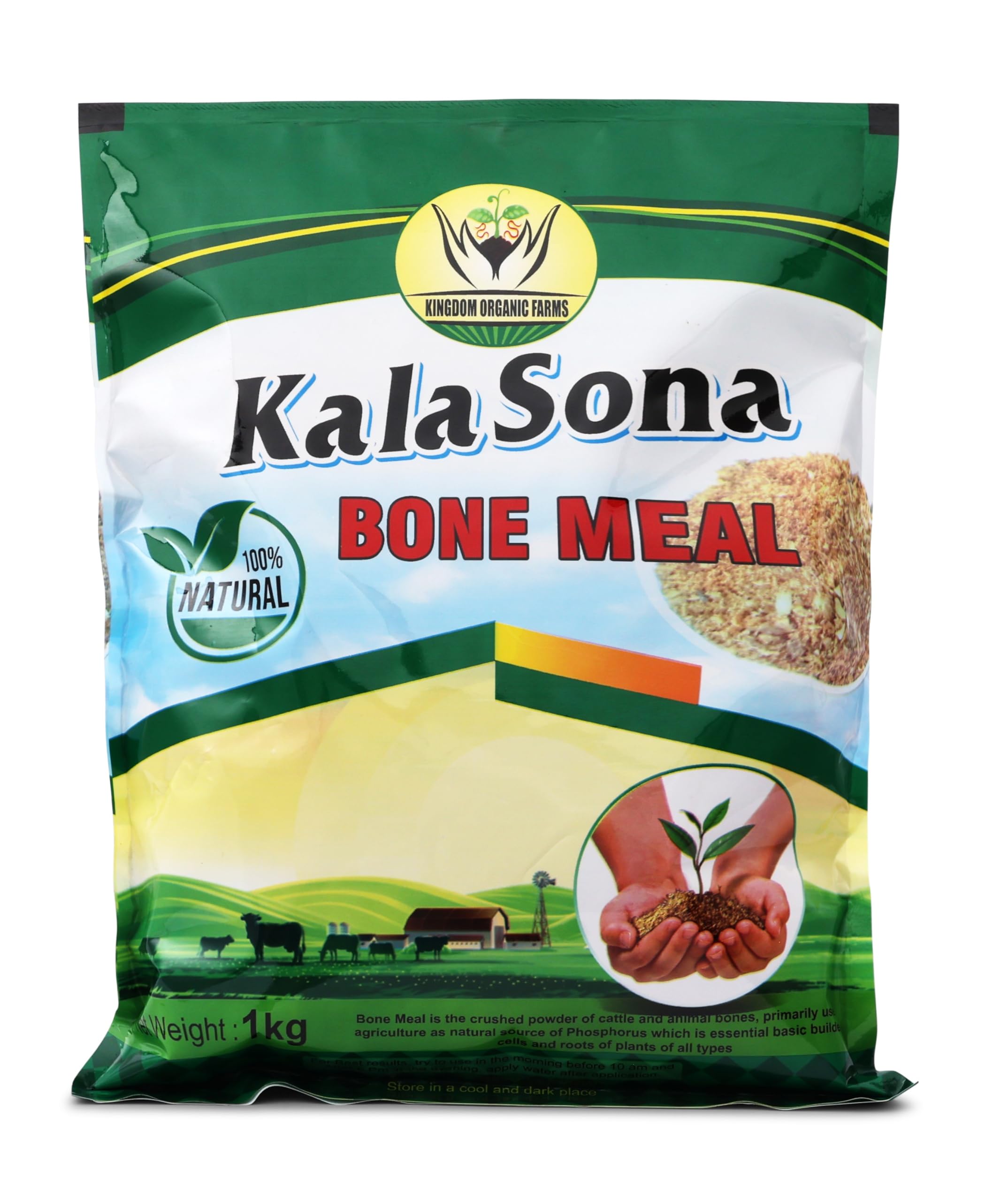 Kala Sona Premium Bone Meal Powder -1 Kg | Rich in Phosphorus & Calcium | Promotes Flowering, Fruiting & Root Development | Improves Soil Quality | Suitable for Indoor & Outdoor Garden Plants-image-44