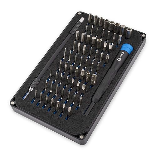iFixit Mako Precision Bit Set, Bit-Set with 64 Precision bits (4 mm) to Repair Electronic Devices Like Smartphone, Tablet, PC, Camera, PS4 / Xbox