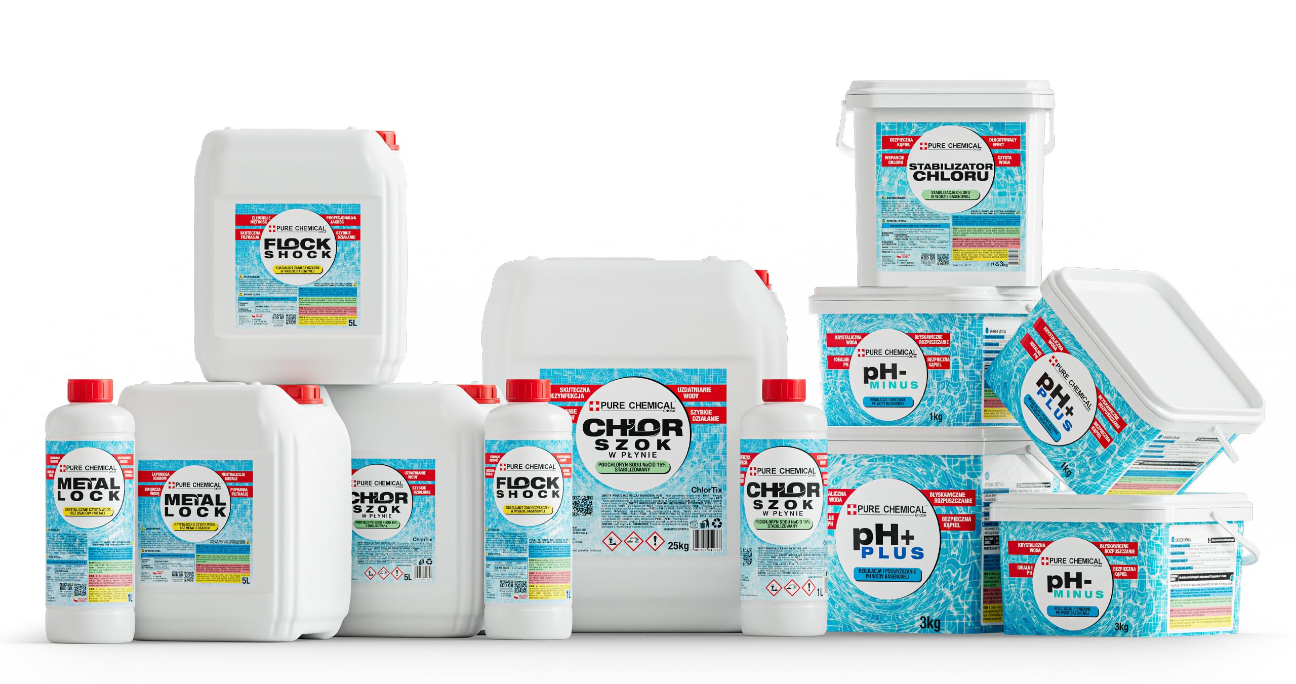 CHOSA - Chlorstabilisator 1kg für Pool – Reduziert Chlorverbrauch - Poolpflege - Chlorverbrauch - Geruch reduzieren (1kg)