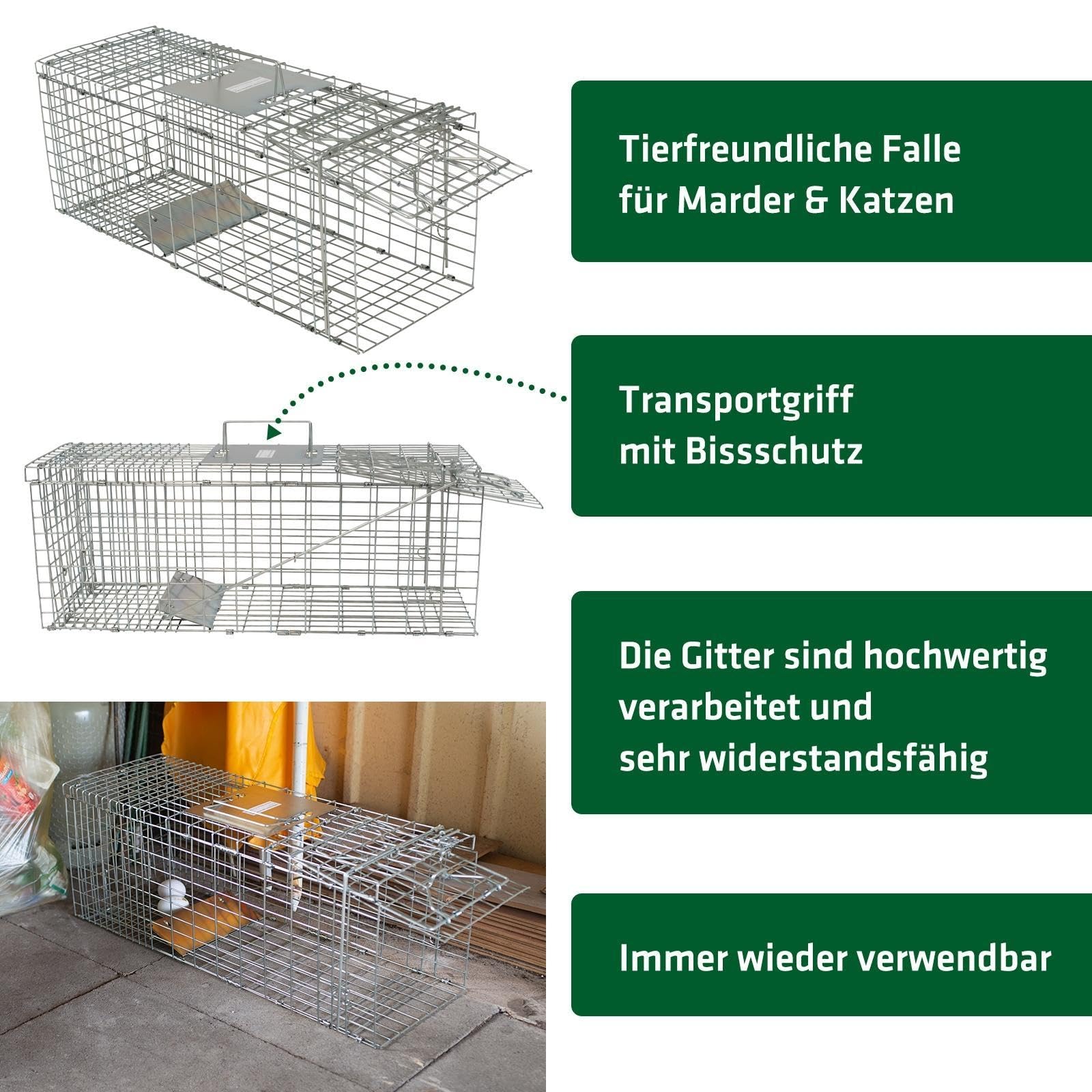 Gardigo Live Marten Trap Lebendfalle Funktionsart Lockstoff 1 pc(s)