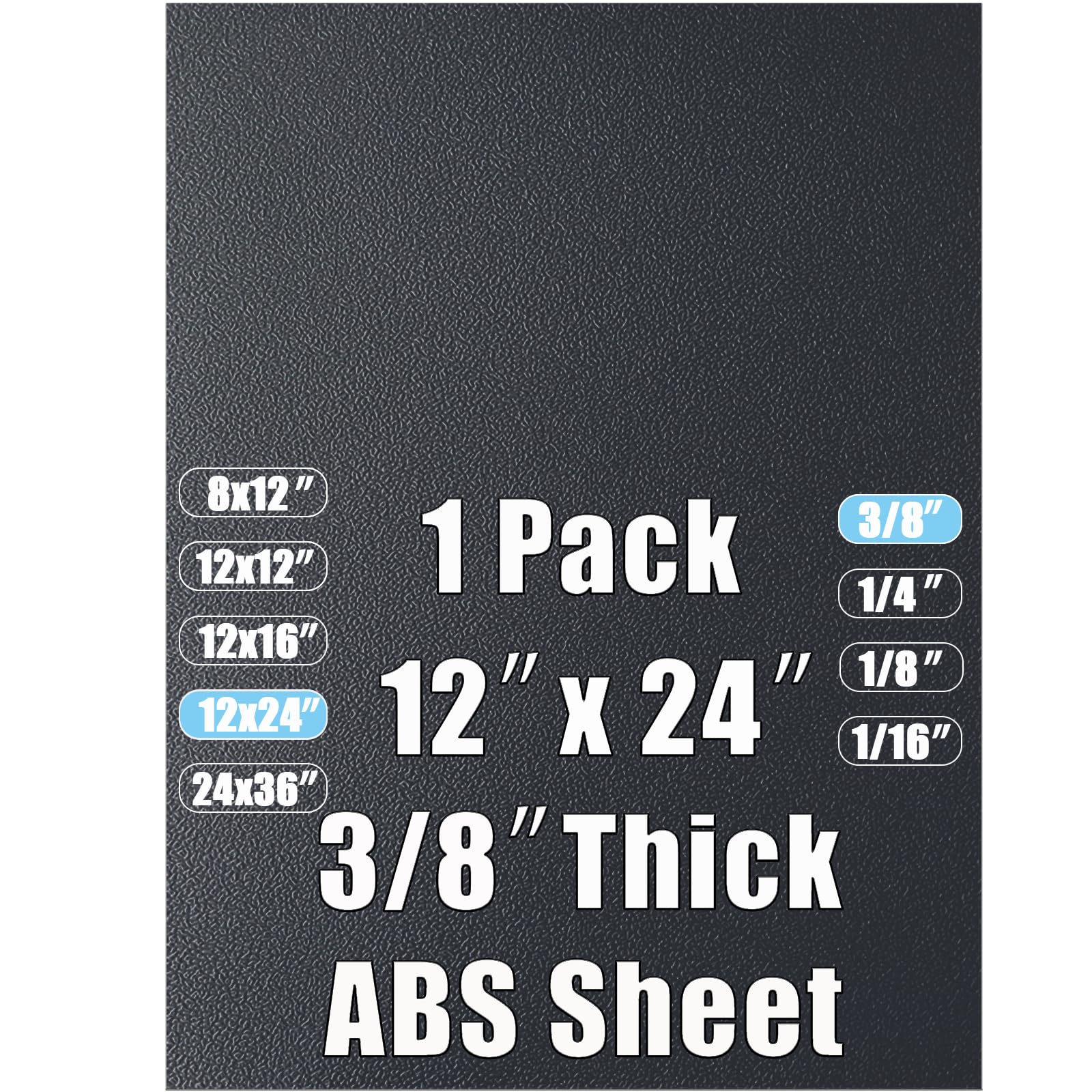 ABS Plastic Sheet - Moldable Thermoform Board -10