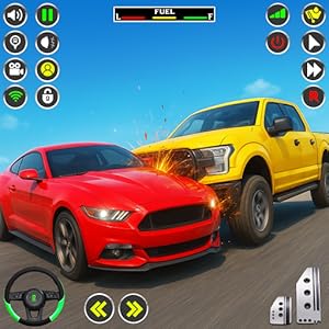 Car Crash Stunts - Beam Drive und Derby Megaramp Ultimate Hero Stunts & Speed ​​Bump Durchführung von Derby-Unfällen Autosimulation Free Game in den Weihnachtsferien 2020