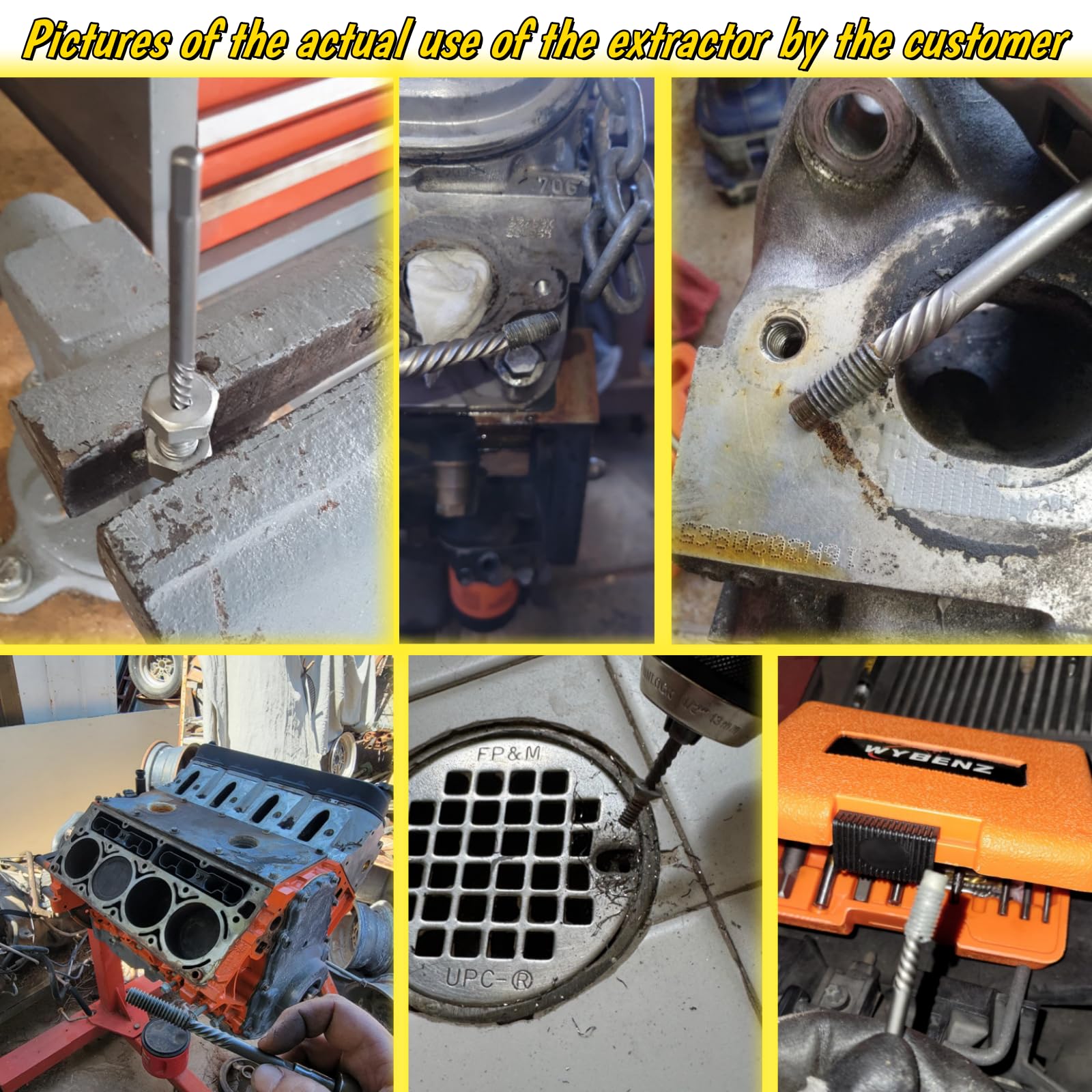 Vite Estrattore Set "Super Traction" - Vite Da 4 A 20 Mm - KUKKO - Foto 9