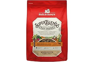 Stella & Chewy's Raw Coated Wholesome Grains: Grass-Fed Beef, Beef Liver &...