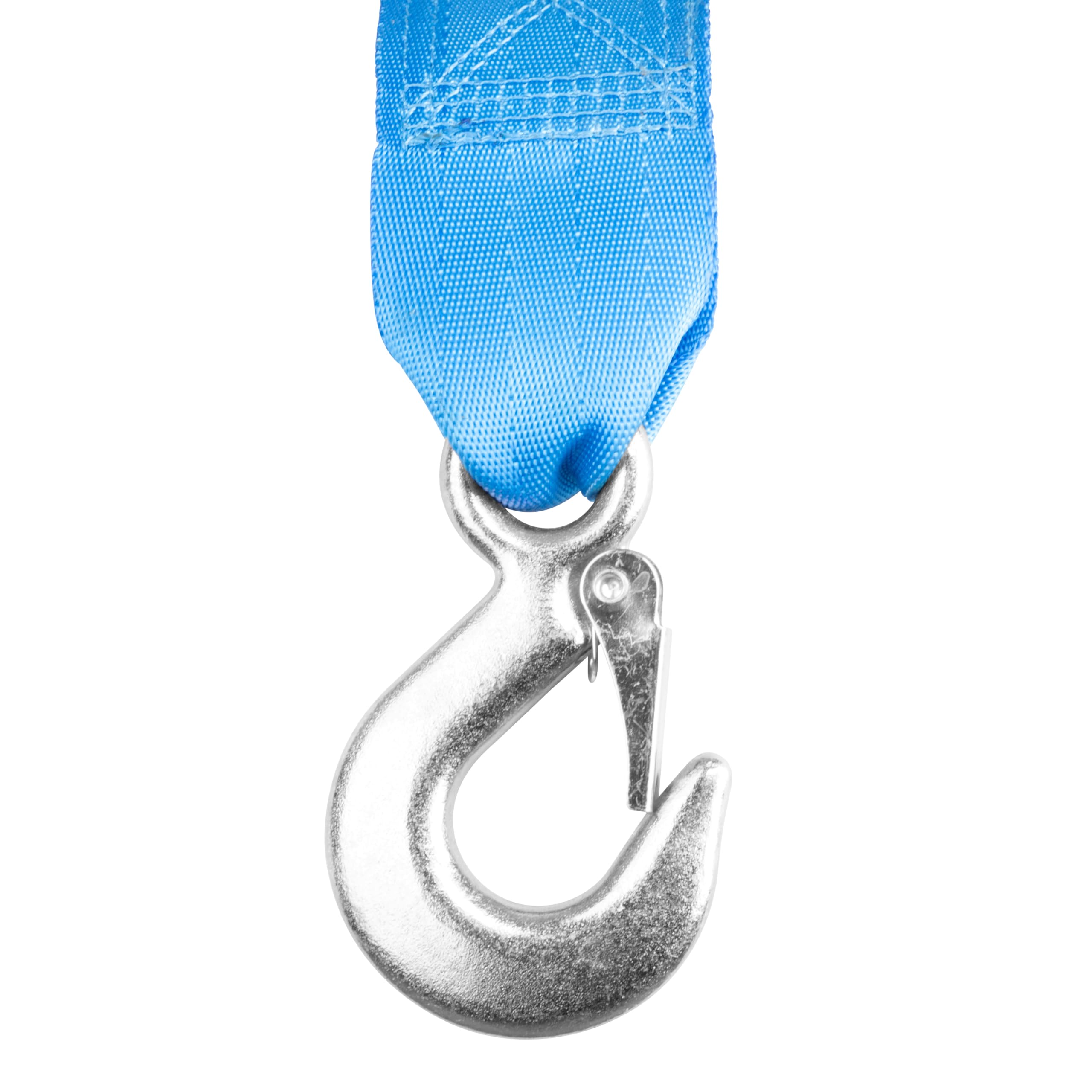 Güde Treuil de sangle GGHW 540/8 (force de traction maximale 540 kg, longueur de sangle 8 m, largeur de sangle 5 cm, crochet de charge avec ouverture goutte, levier de verrouillage, manivelle avec