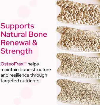 OsteoFraxTM, Bone Health Supplements Women, Calcium D3 K2