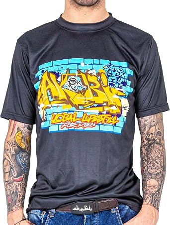T-Shirt for Men Graffiti Tee Shirt Mens Urban Clothing Accessories