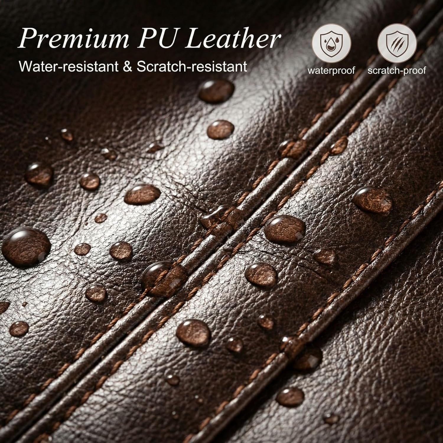 Vintage Leather Laptop Briefcase, 16 Inch Messenger Bag, Crossbody Shoulder Computer Satchel for Men Office Computer Bag