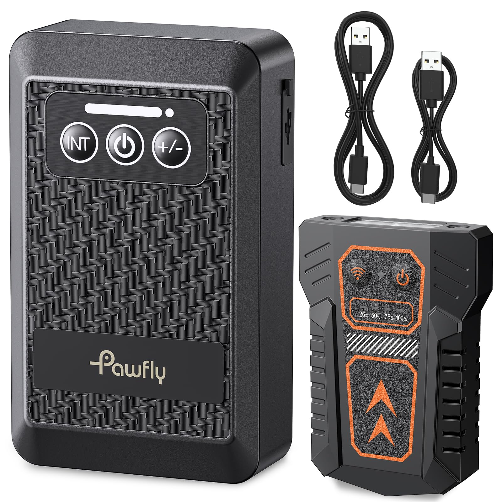 Pawfly Live Bait Bucket Air Pump Kit, Portable Battery Aerator for Fish with Rechargeable LED Hat Light, Oxygen Pump with Ultra Bright Waterproof Headlamp for Fishing