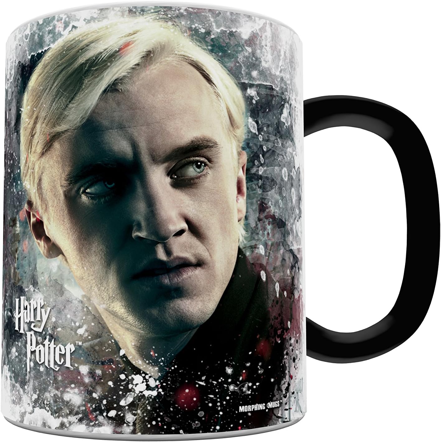 Morphing Mugs Harry Potter (Draco) Ceramic Mug, Black