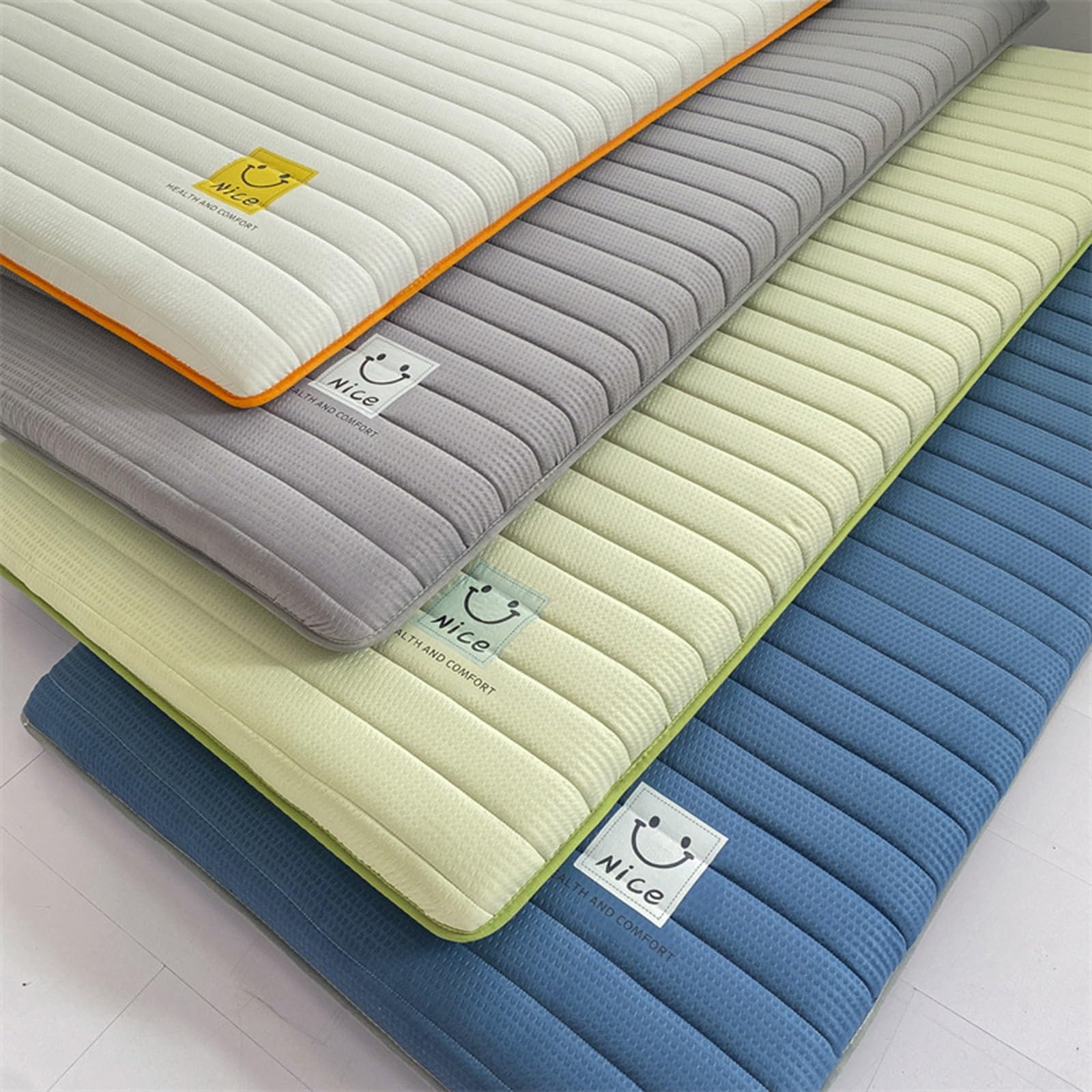 Generic Neue Japanische Futonmatratze, Faltbar Aufrollbare Matratze Thai Massage Bett Matratzen Tatami Bodenmatte Schlafmatratze Für Boden (Color : C, Size : 90X200cm), FVFCVDLBL-C-90X200CM