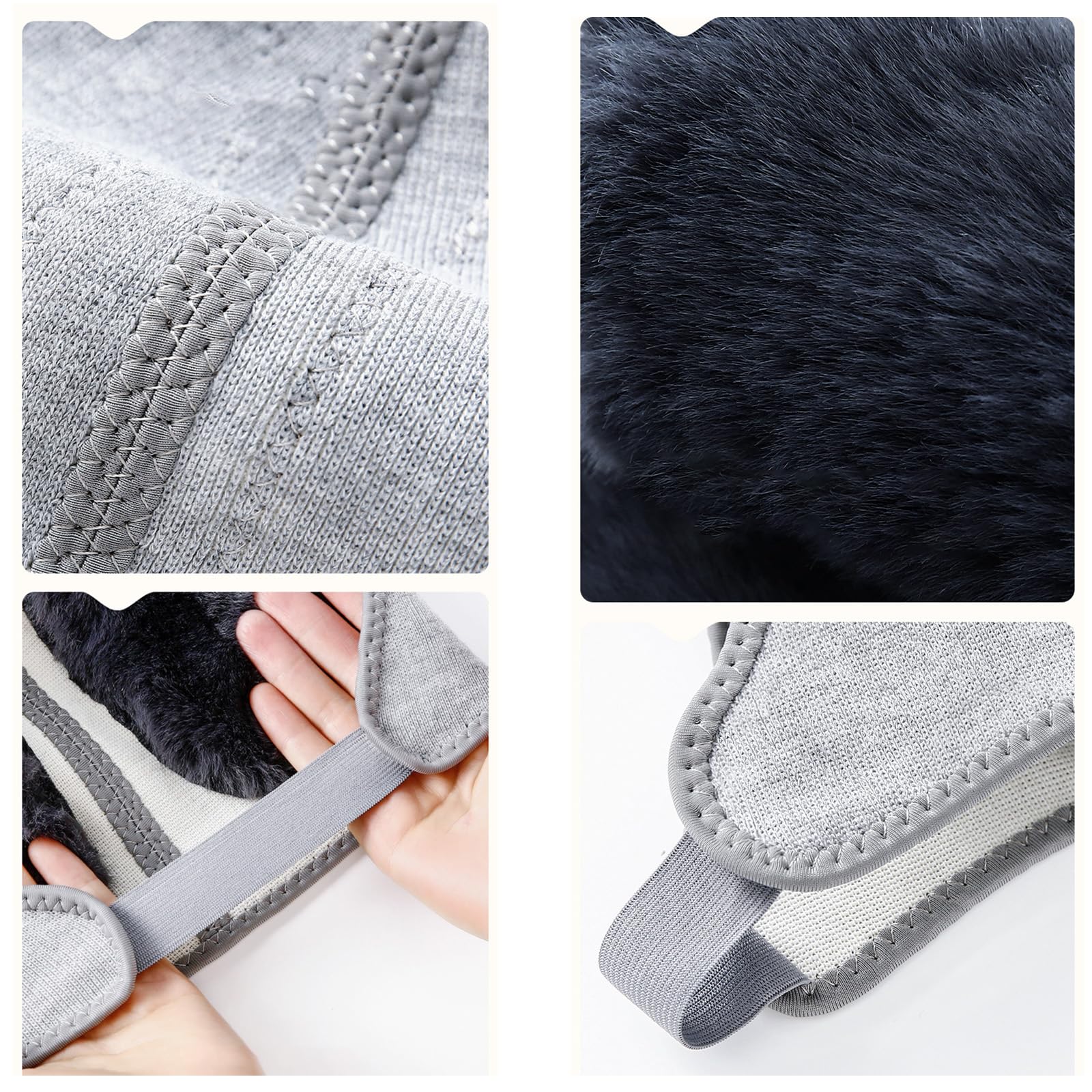 YJZQ Châle Chaud Protège épaule Cape sous Manteau Mini Veste pour Bureau Épaulière Chauffe-épaules en Velours pour Personnes âgées Homme Femme Enceinte