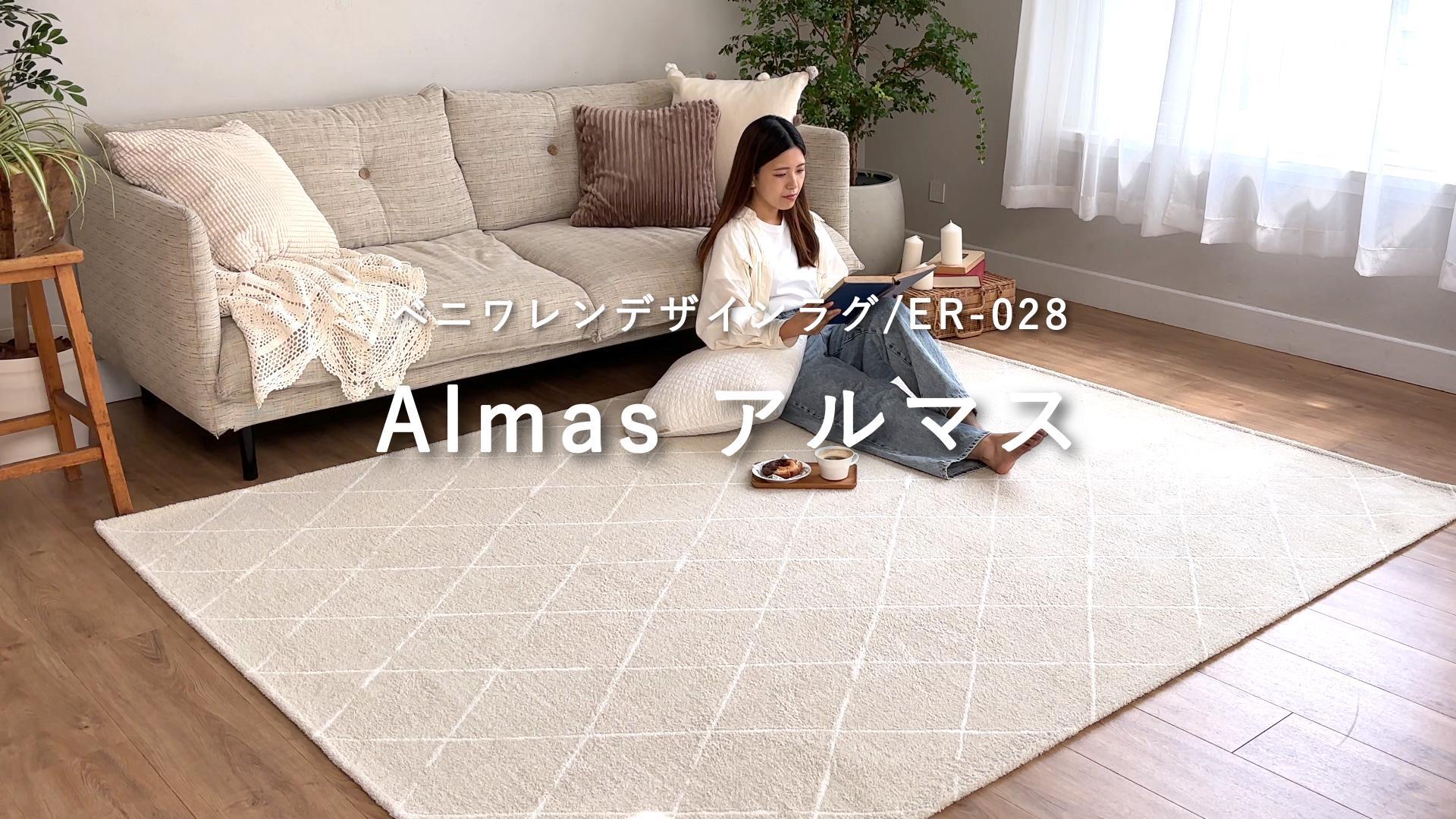ERARE ラグ ラグマット 洗える カーペット絨毯190×190cm滑り止め ERARE（エラーレ） ラグ マイクロファイバー 2層ウレタン 190×190cm