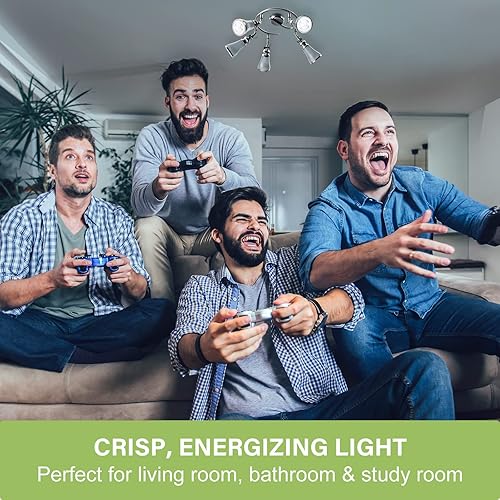 Miniatura 4 de Sigalux Bombillas LED GU10, luz natural blanca regulable de 5000 K, 4.5 W 450 LM, equivalente a bombilla LED MR16 de 50 W, reemplazo halógeno de 50