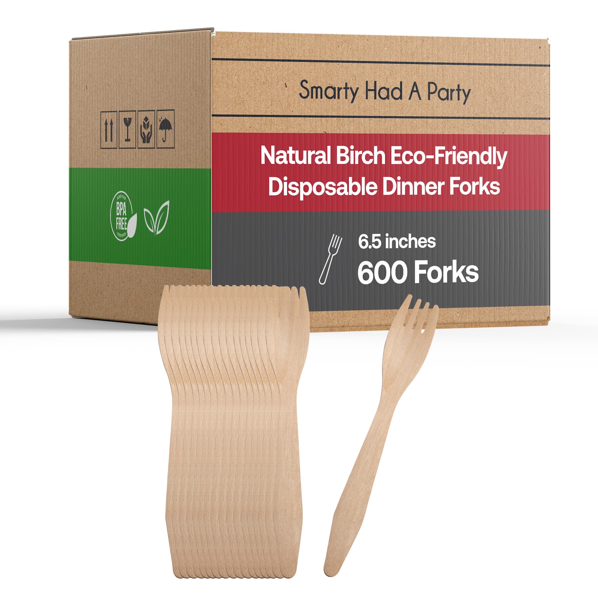 50 Pack Gold Plastic Forks, Heavy Duty Forks Disposable, Plastic Cutlery Perfect For Weddings Parties Dinners And Thanksgiving - View #2
