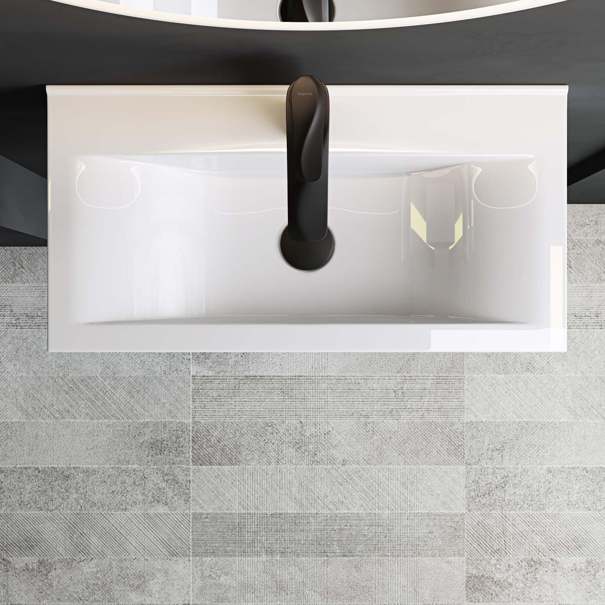 Mai & Mai Lavabo Rectangulaire 61,5x31,5x10,5cm sans Trop-Plein