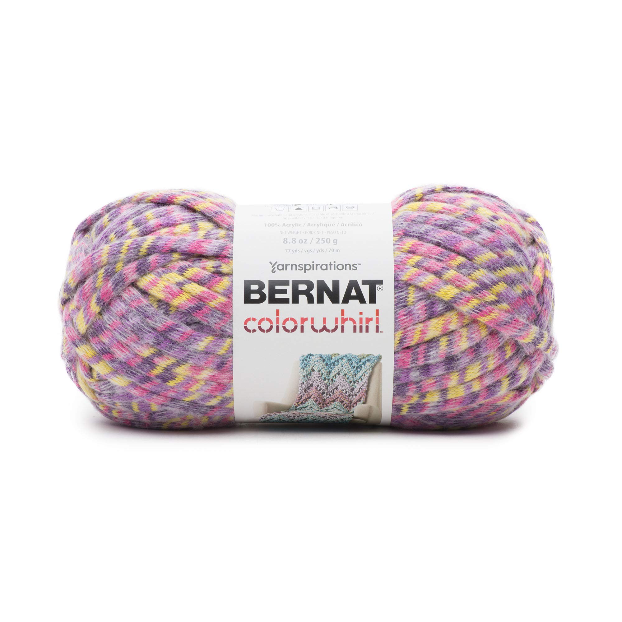 BERNAT ColorWhirl-250g Each Ball-Heather