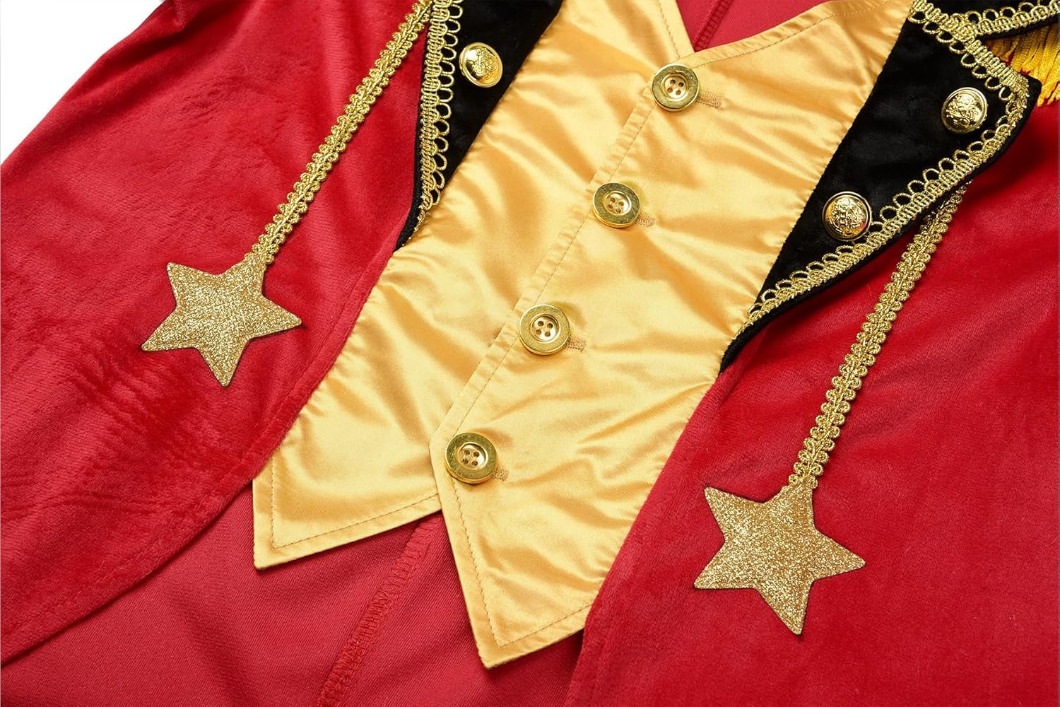 ReliBeauty Circus Ringmaster Costume for Kids 2 Pieces Set with Hat - Image 3