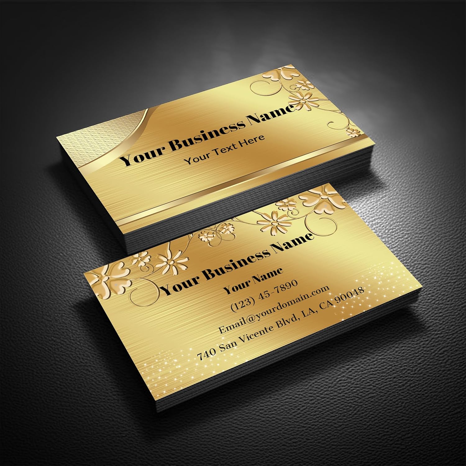 Professional personal business card customization Customized business cards Support photos and logos Double-sided printing 3.5" x 2"