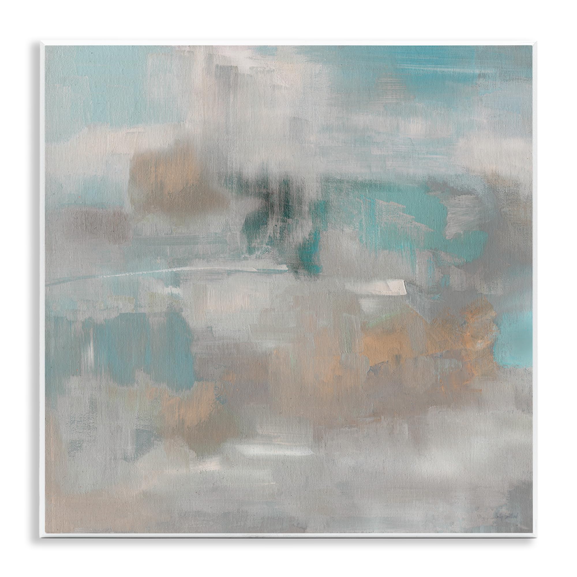 'Serene Soft Abstract Study'| Wall Plaque Art