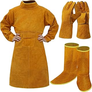 Breathffy Heavy Duty Leather Welding Apron