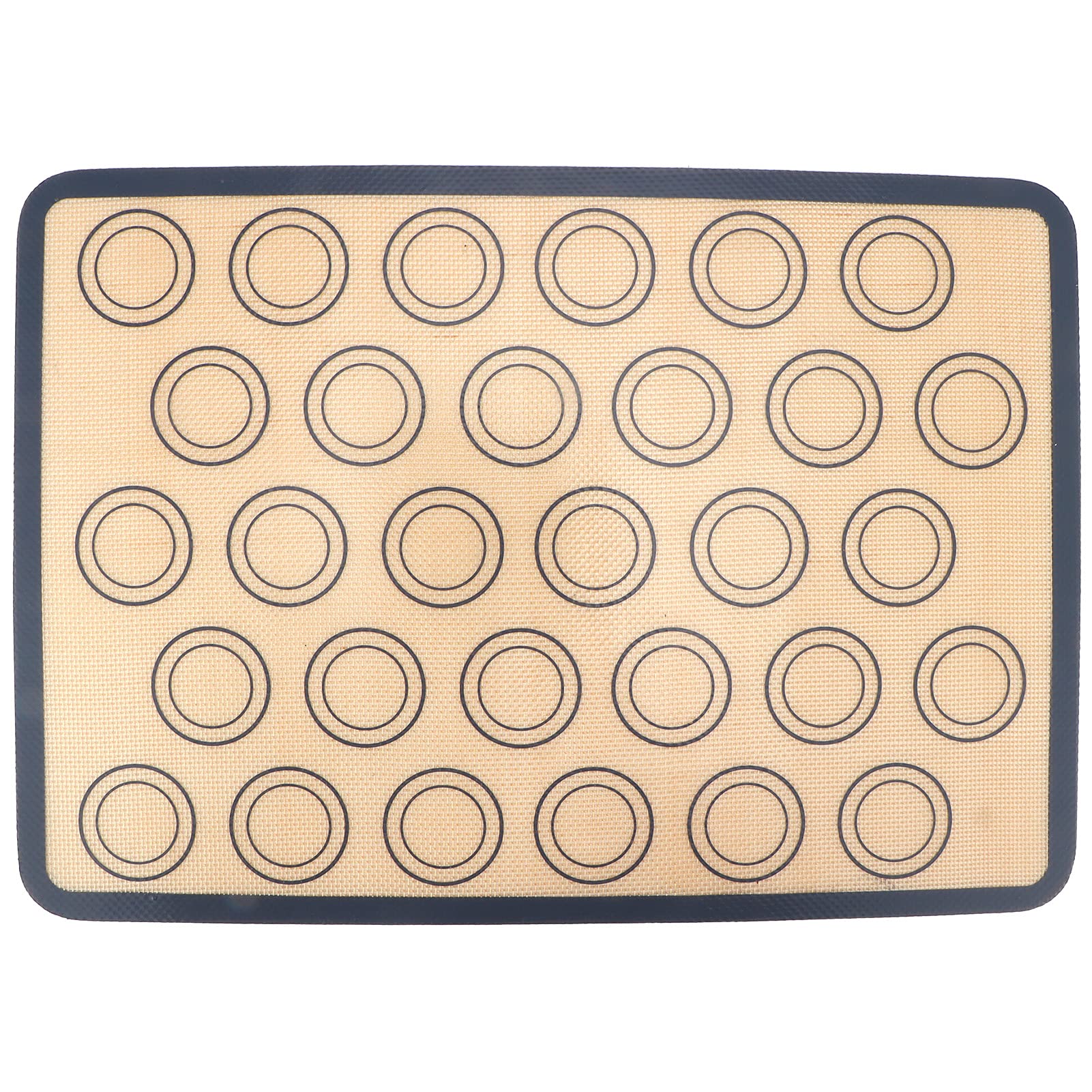 EVTSCANSilicone Baking Mat Reusable Non‑Stick Oven Mat Liner Heat Resistant Bakeware Kit for Macarons, Cake, Bread and Pastry Making by Sunrich 16.5x11.6in