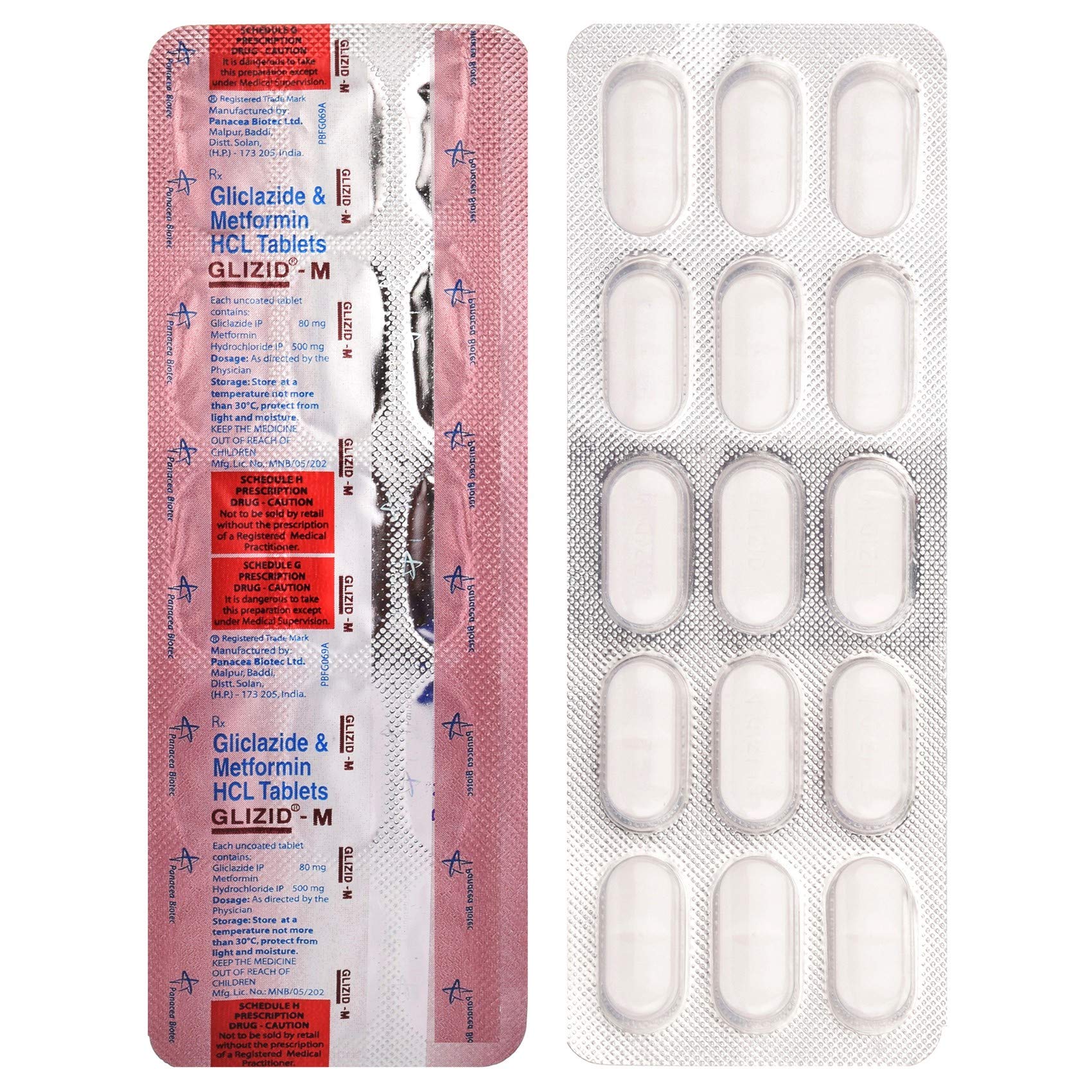 Glizid- M - Strip of 15 Tablets